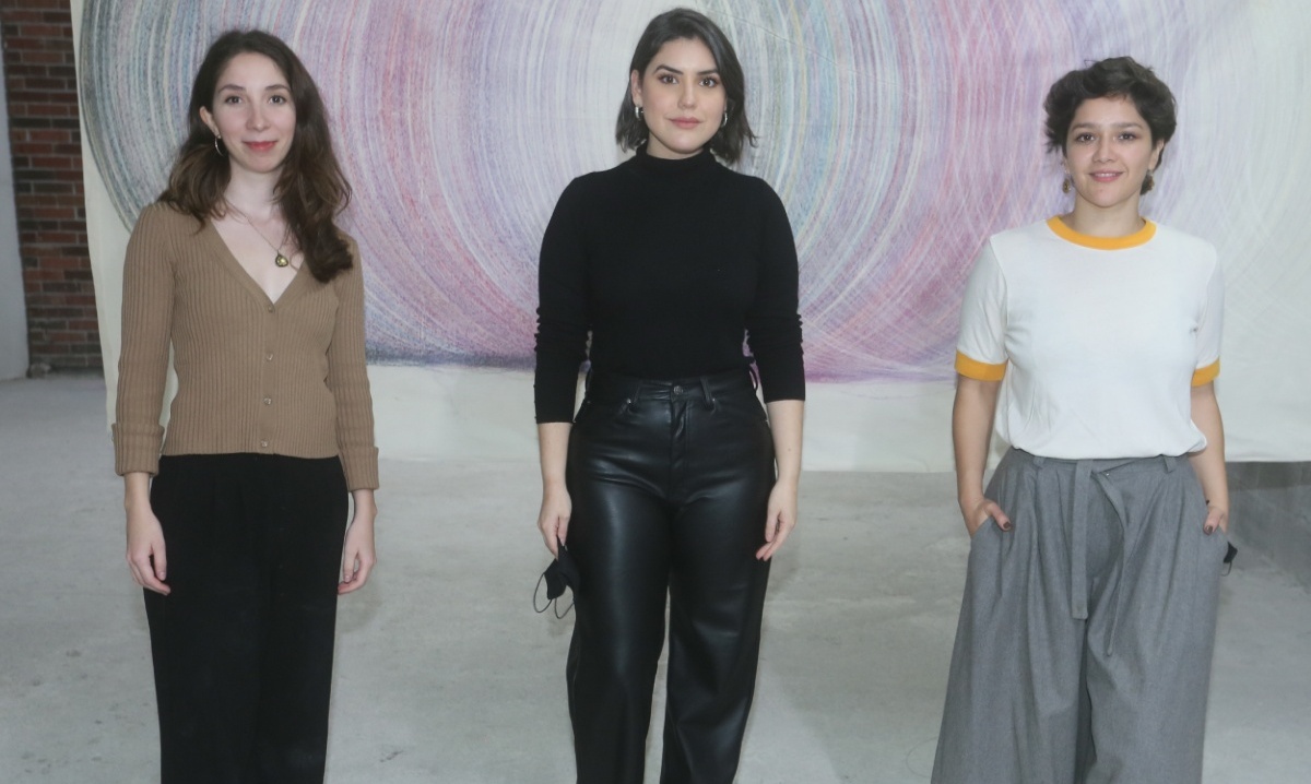 Elena Páez, Rebeca Renée Jiménez y Abril Zales /Foto: Omar Valdez