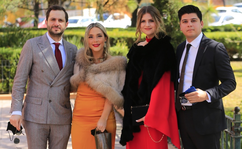 David Farah, Regina Kane, Eugenia Villarreal y Plácido Jiménez  / Foto: Daniel Saldívar
