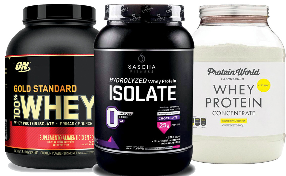 Sascha Fitness, Gold Standard y Protein World. Ofrecen este aislado de proteína de suero hidrolizado  que te ayudará a la pérdida de grasa.