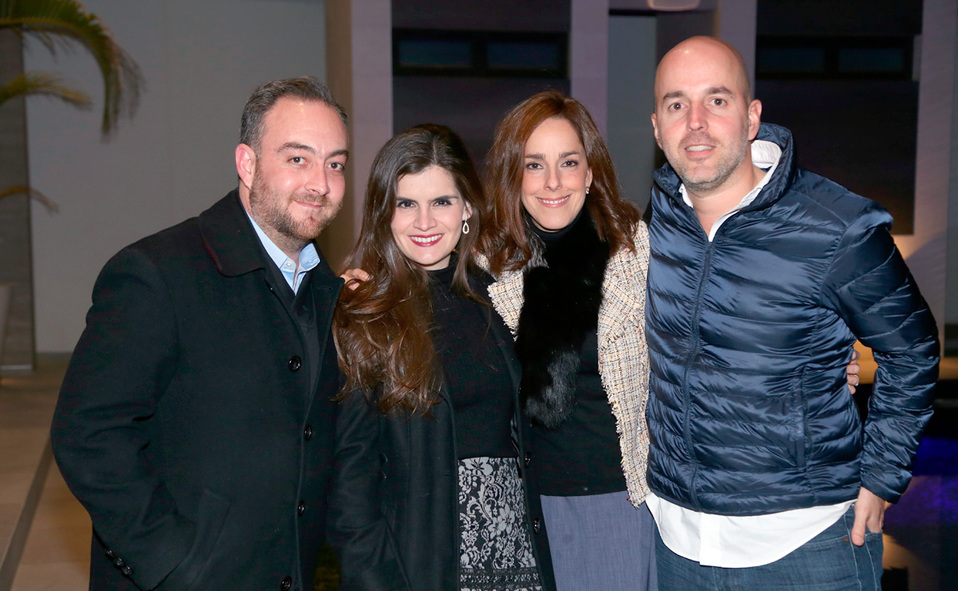 Yamil, Lucía, Paulina y José Antonio