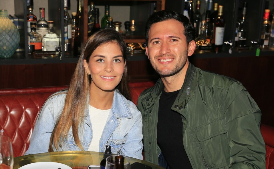 Carolina Balderas y Daniel Absalon. FOTO: DANIEL SALDÍVAR