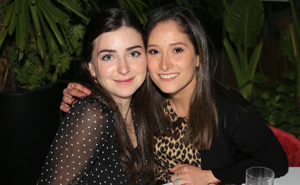 María Milmo y Celina Zambrano. FOTO: DANIEL SALDÍVAR