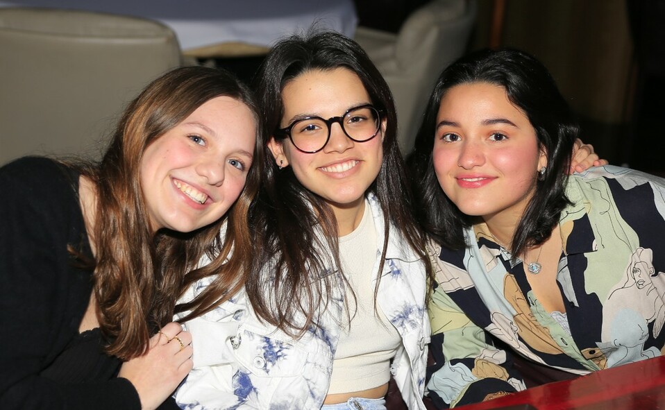 Marian Pérez, Valeria López y Fernanda Arreola. FOTO: DANIEL SALDÍVAR