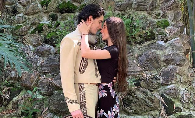Alexia Hernández y Alejandro Fernández Jr.