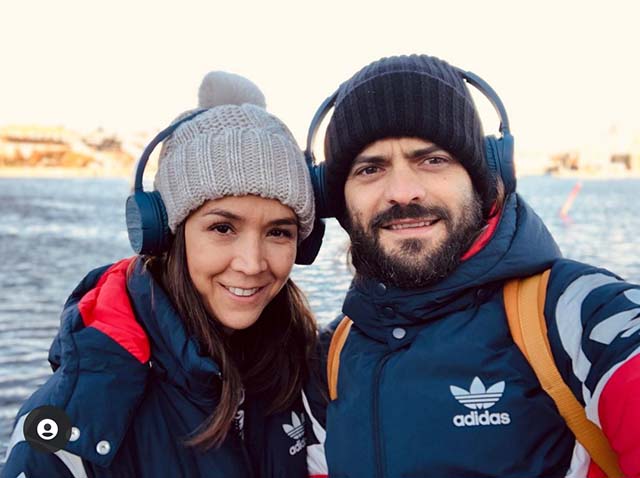 Andrea Laveaga y Christian Granada