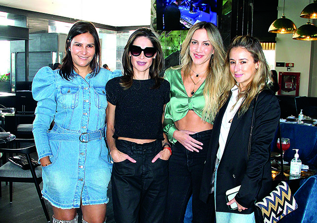 Claudia Cervantes, Sofía Basave, Marisa Gómez y Alejandrina Sandoval