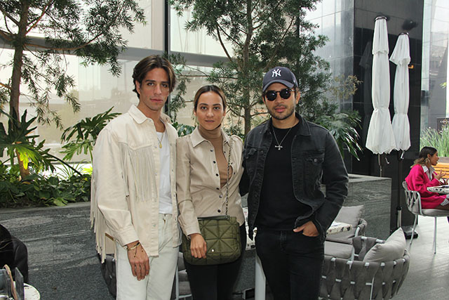 Álvaro Martínez, Eli Tortoledo y Jesús Aramburo