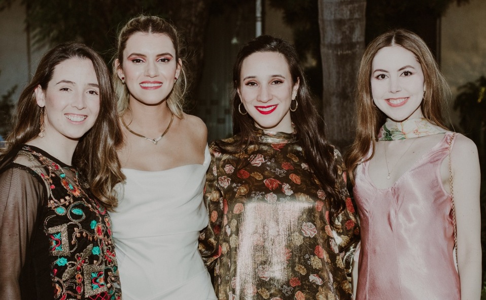Graciela Rubio con sus amigas / Foto: Daniela Villarreal