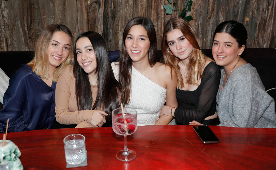 Pau Marcos, Valeria García, Roberta Lozano, Marian Rodríguez y Tuty González / Fotos: Daniel Saldívar