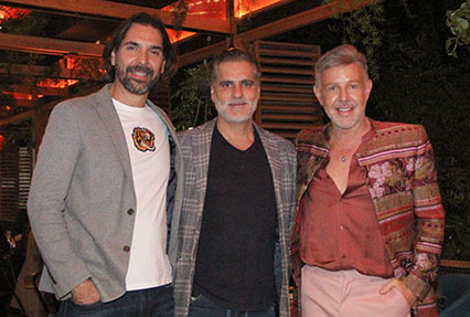 Ricardo Bojórquez, Miguel Granada y Alfonso Carriquiry