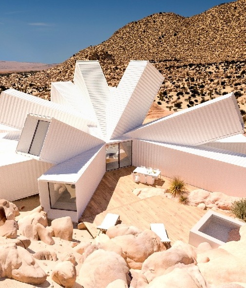 Starburst House, la propuesta a base de contenedores que llega a California