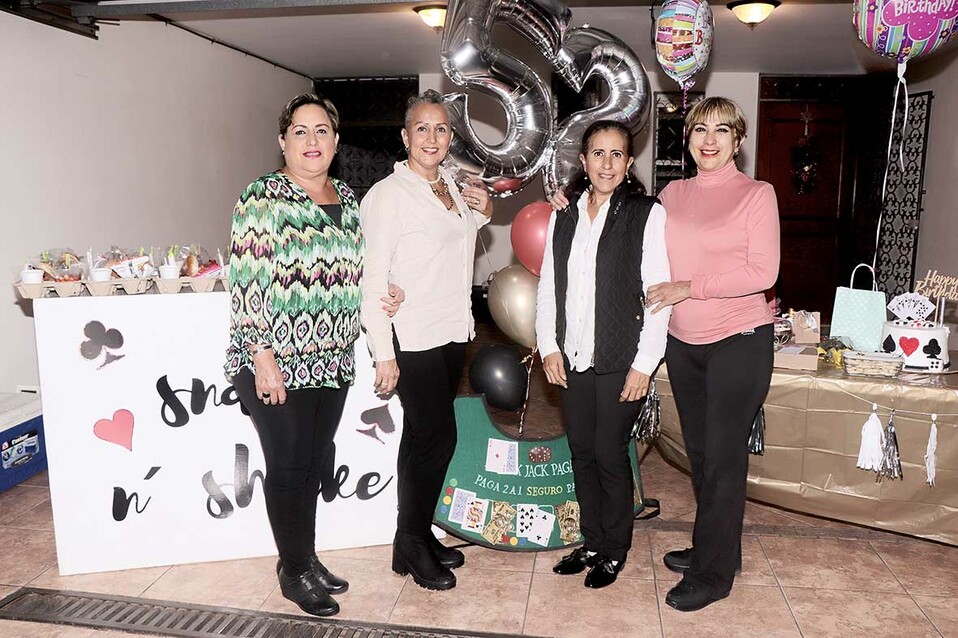 Estela CÁrdenas, Susana de Laddaga, Silvia Cárdenas y Laura Cárdenas / Fotos: Dennis Hernández