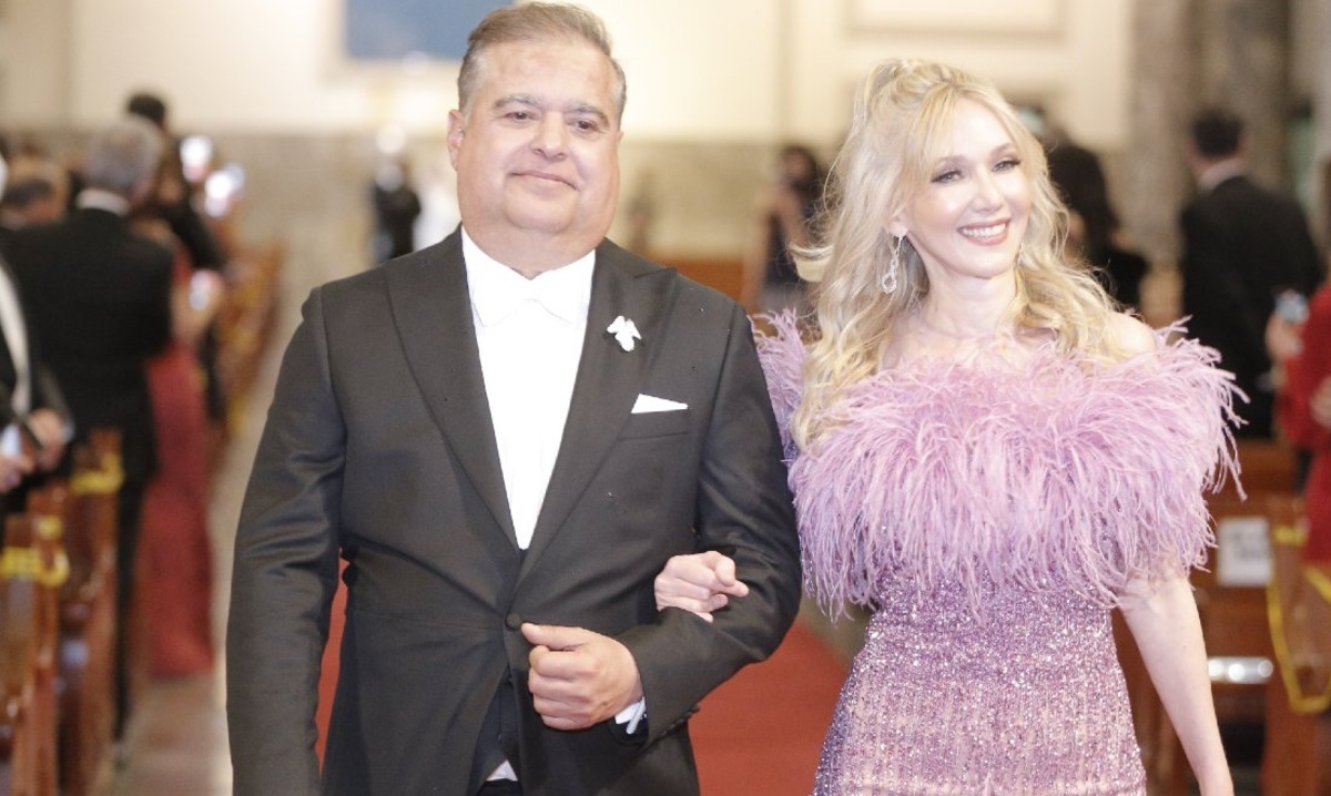 Humberto Garza y Lorena Gutiérrez de Garza / Foto: Daniel Saldívar