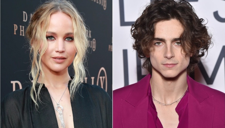 Jennifer Lawrence y Timothée Chalamet son captados besándose (Foto: Instagram)