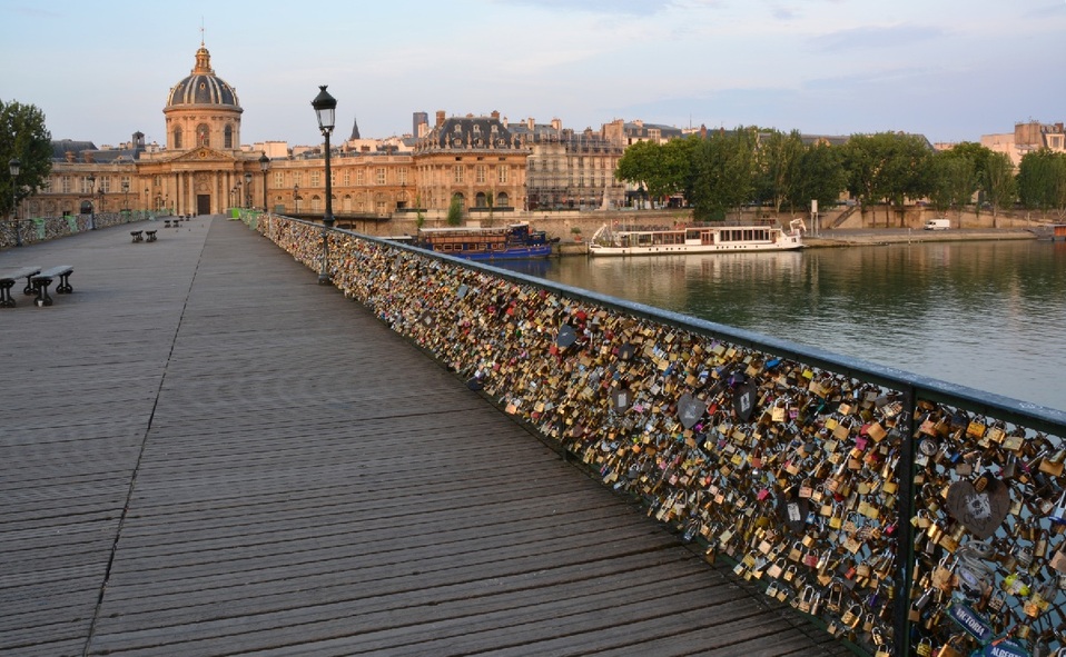 Pont des Arts en París