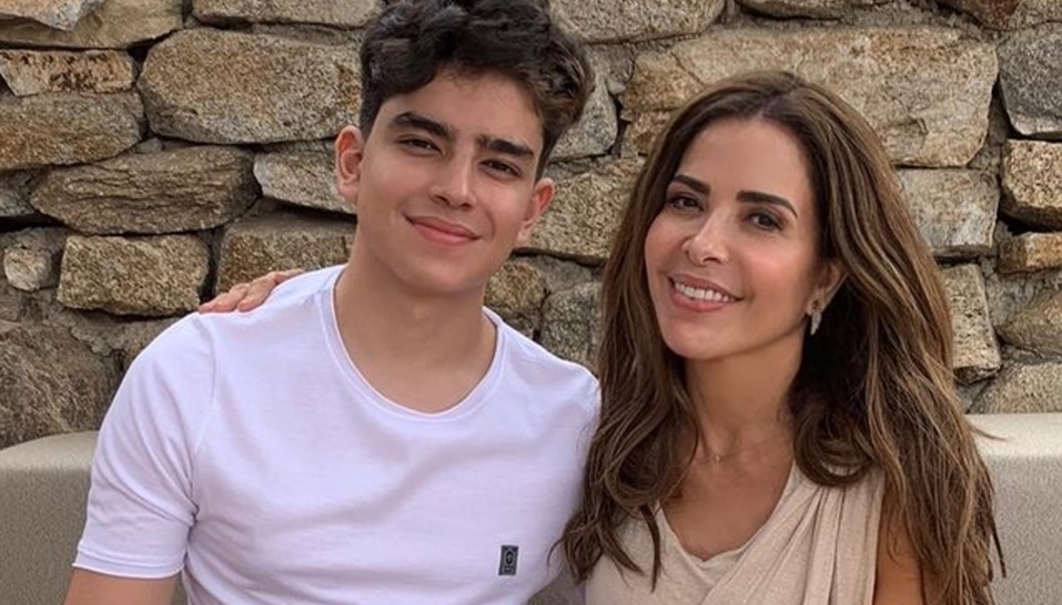 Ángel Gabriel Gómez, el guapo hijo de Gloria Trevi (Foto: Instagram)