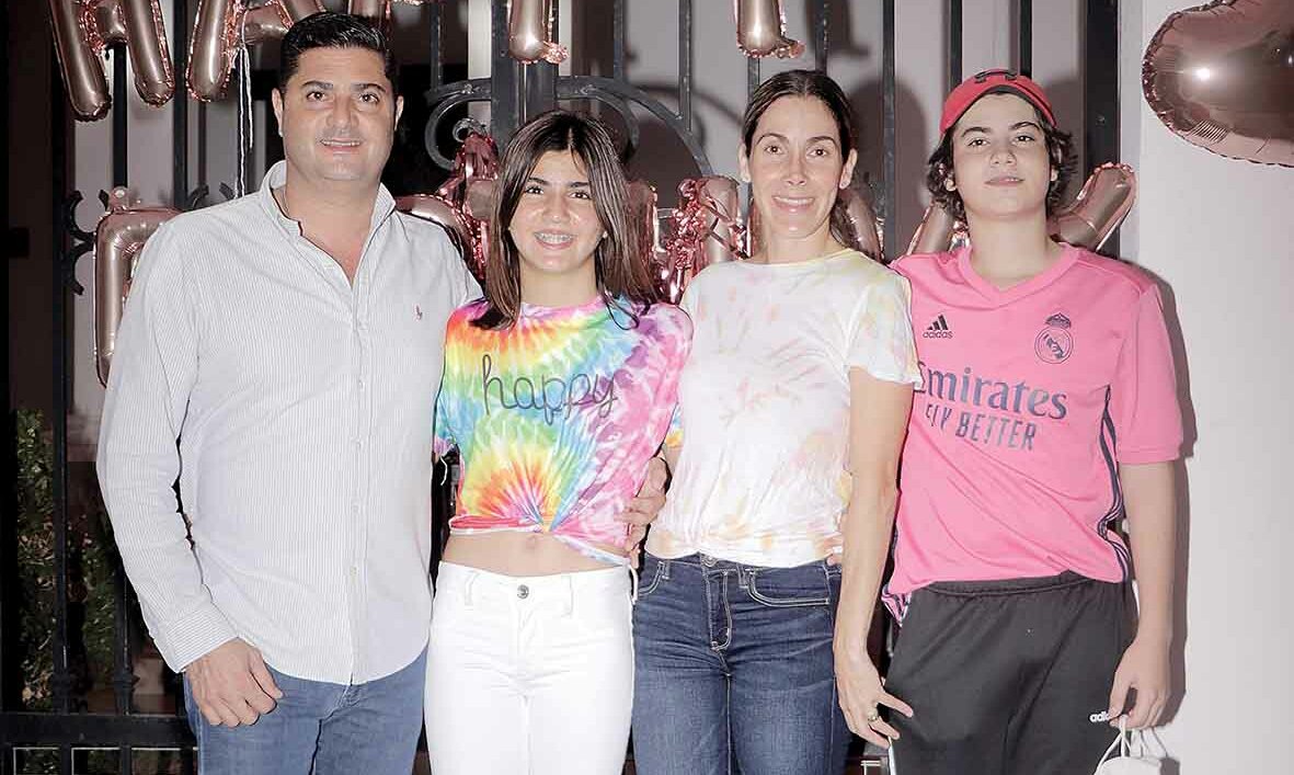 Eduardo Nader, Lilian Nader, Lilian Atala y Eduardo Nader / Fotos: Dennis Hernández