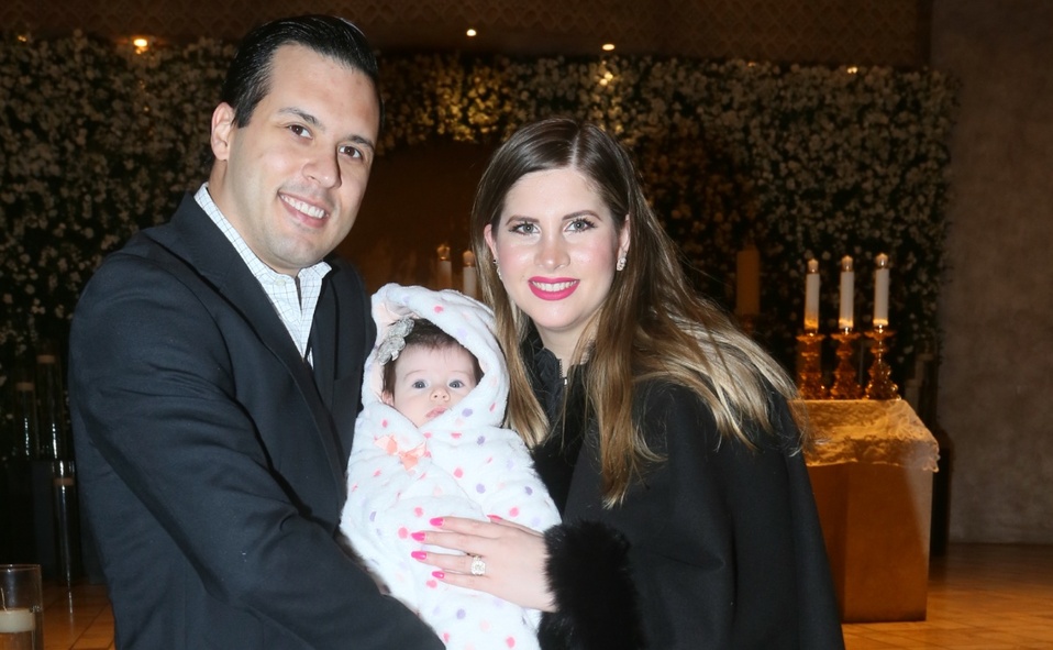 José Ranc, Alessandra Ranc y Paulina Santos de Ranc /Foto: Omar Valdez