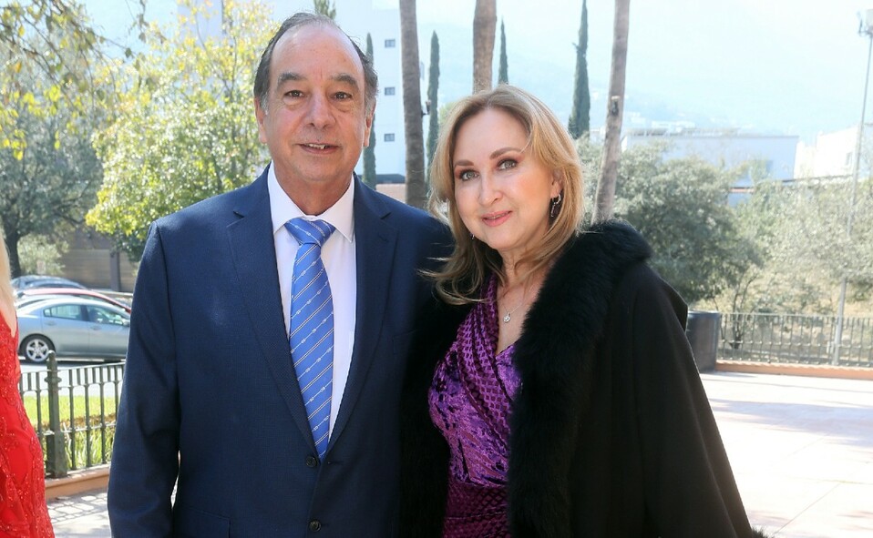 Elías Andonie y Lisa de Andonie. FOTO: OMAR VALDEZ
