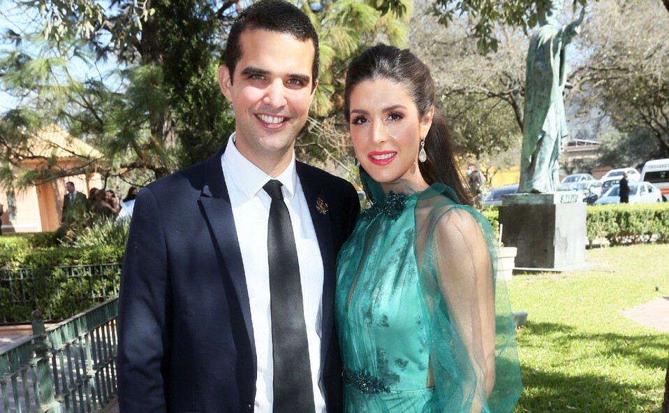 Marcelo Marcos y Cecilia Osorio de Marcos. FOTO: OMAR VALDEZ