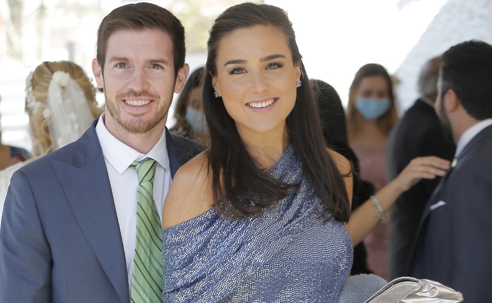 Roberta Treviño de Garza y Adrián Garza / Foto: Daniel Saldívar