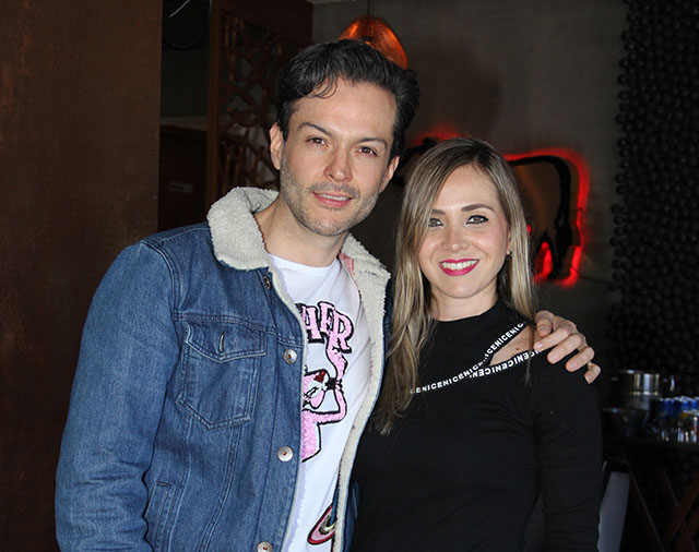 Javier Díaz y Diana Herrera