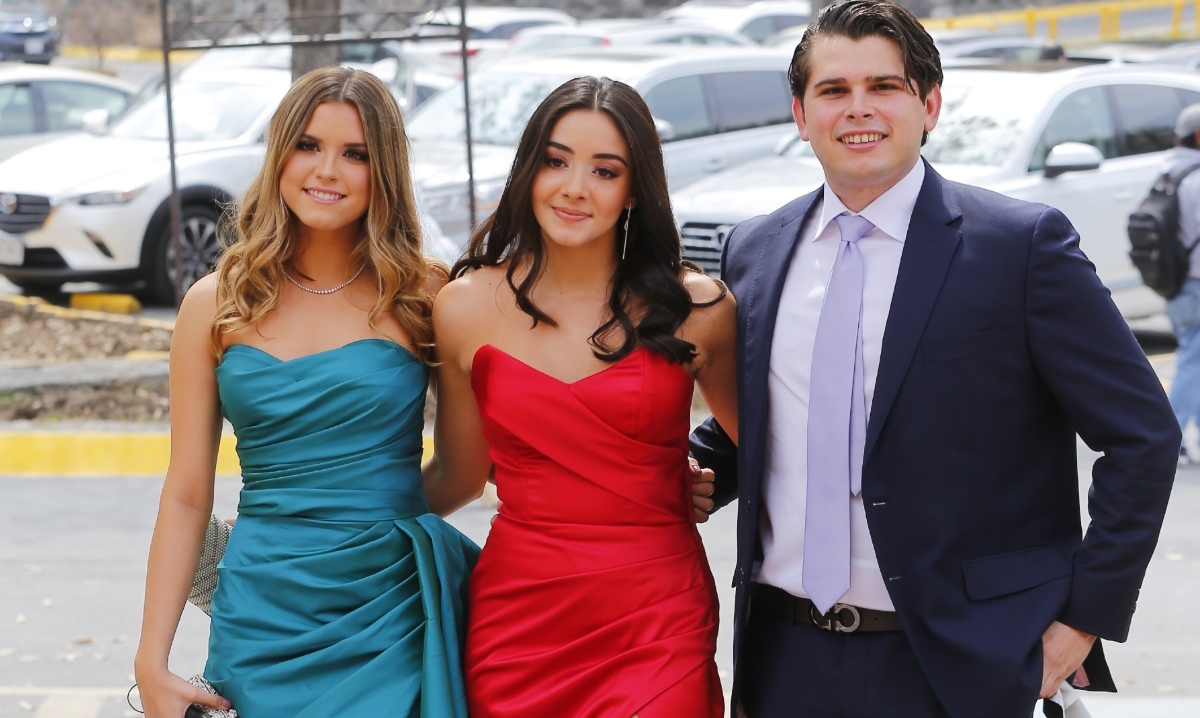 Andrea Alanís, Giselle Guajardo y Fernando Alanís / Foto: Daniel Saldívar