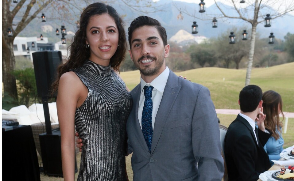 Estefanía Montoya y Adrián Treviño. FOTO: OMAR VALDEZ