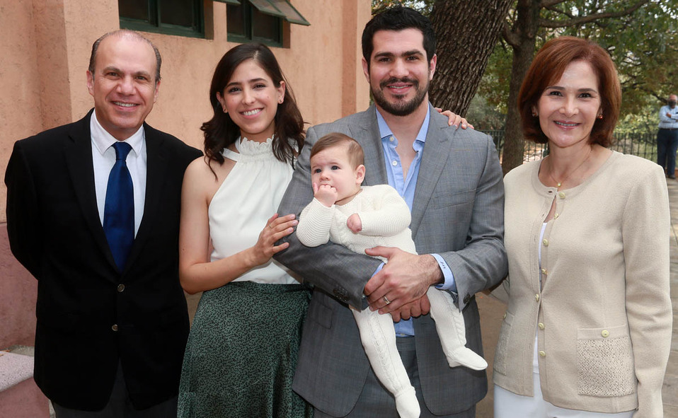 Jesús Assad, Mariana Dávila, Tuto Assad, Diana Garza y Mateo Assad Dávila  / Fotos: Omar Valdez