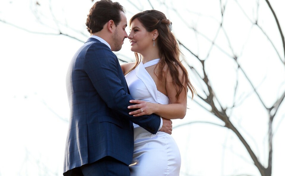 Jesús y Daniela. FOTO: OMAR VALDEZ