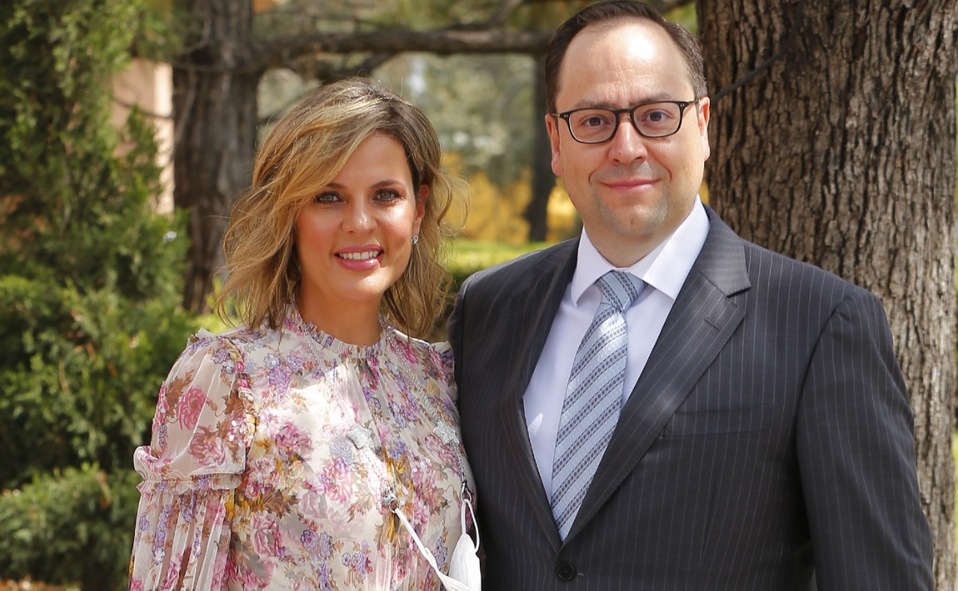 Marcela Núñez de Dovalina y Aroldo Dovalina / Foto: Daniel Saldívar