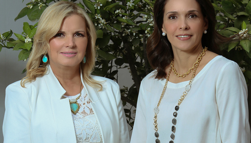 Patricia Rodríguez de Coronado y Margarita Coronado