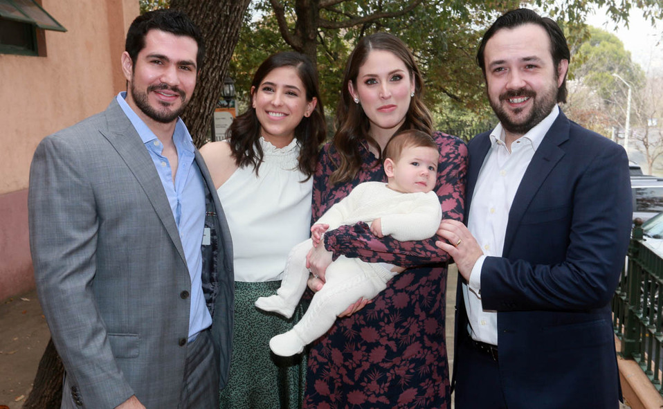 Tuto Assad, Mariana Dávila, María Fernanda Dávila, Federico Crespo y Mateo Assad Dávila  / Fotos: Omar Valdez