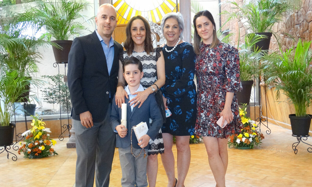 José Antonio, Paulina, Martha, Mariángela y Federico