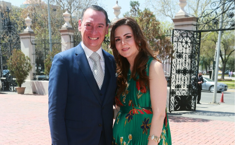 Adrián Páez y Maca Romo de Páez / Foto: Omar Valdez