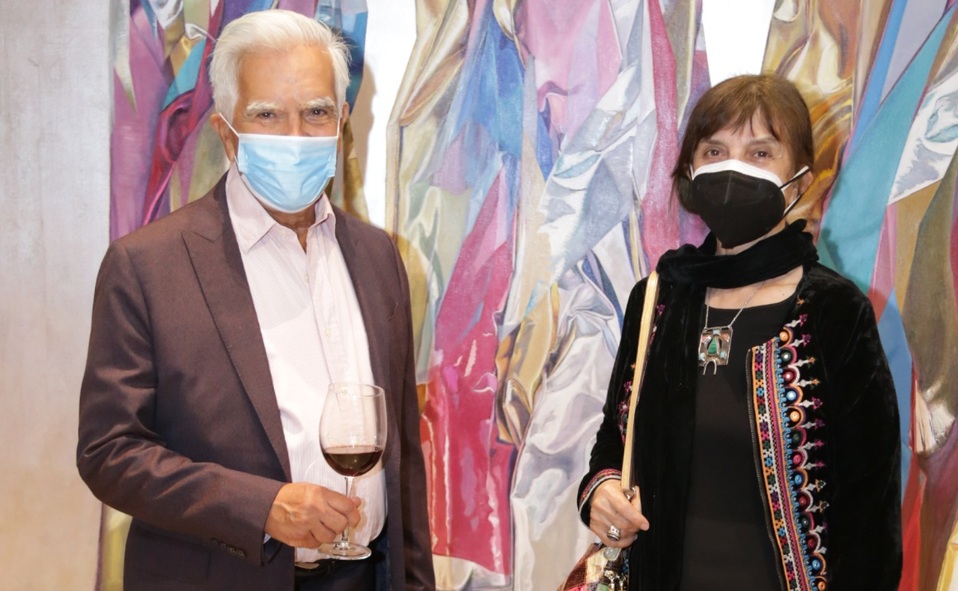 Ernesto Canales y Ximena Subercaseaux / Foto: Cortesía