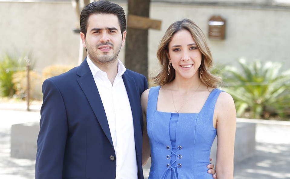 Gabriel Chacón y María Fernanda Escalante / Foto: Daniel Saldívar