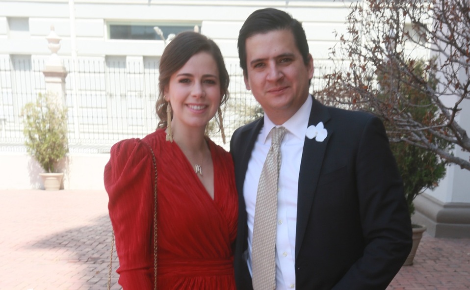 Milarca Fernández  de Garza y Eugenio Garza / Foto: Omar Valdez