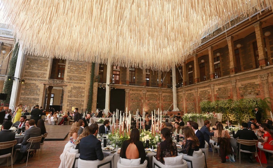 Una recepción espectacular fue la que se vivió en el patio de La Superior / Fotos: Omar Valdez