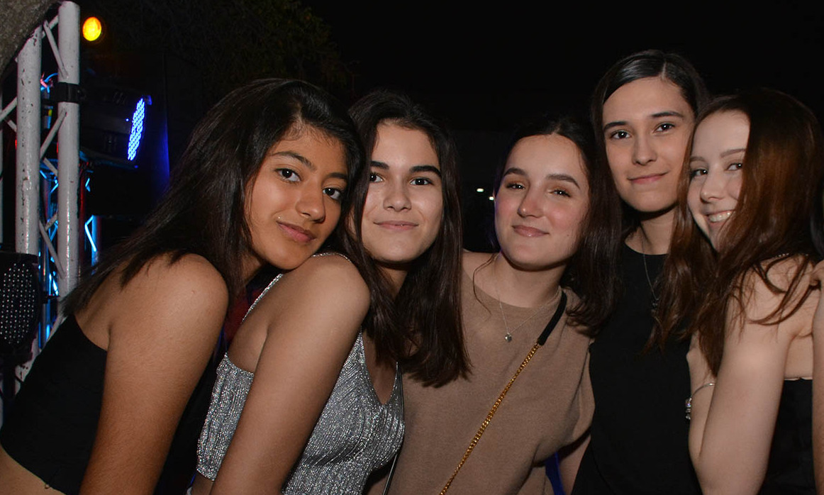 Rebeca Valdez, Valeria Gojón, Ximena Salazar, Valeria infante y Maca Herrera/Fotos: Fermín Rodríguez