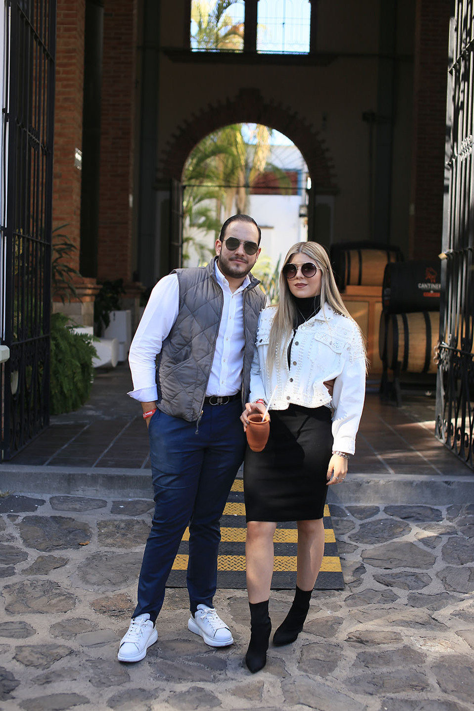 Brandon Navarro y Paola Zepeda