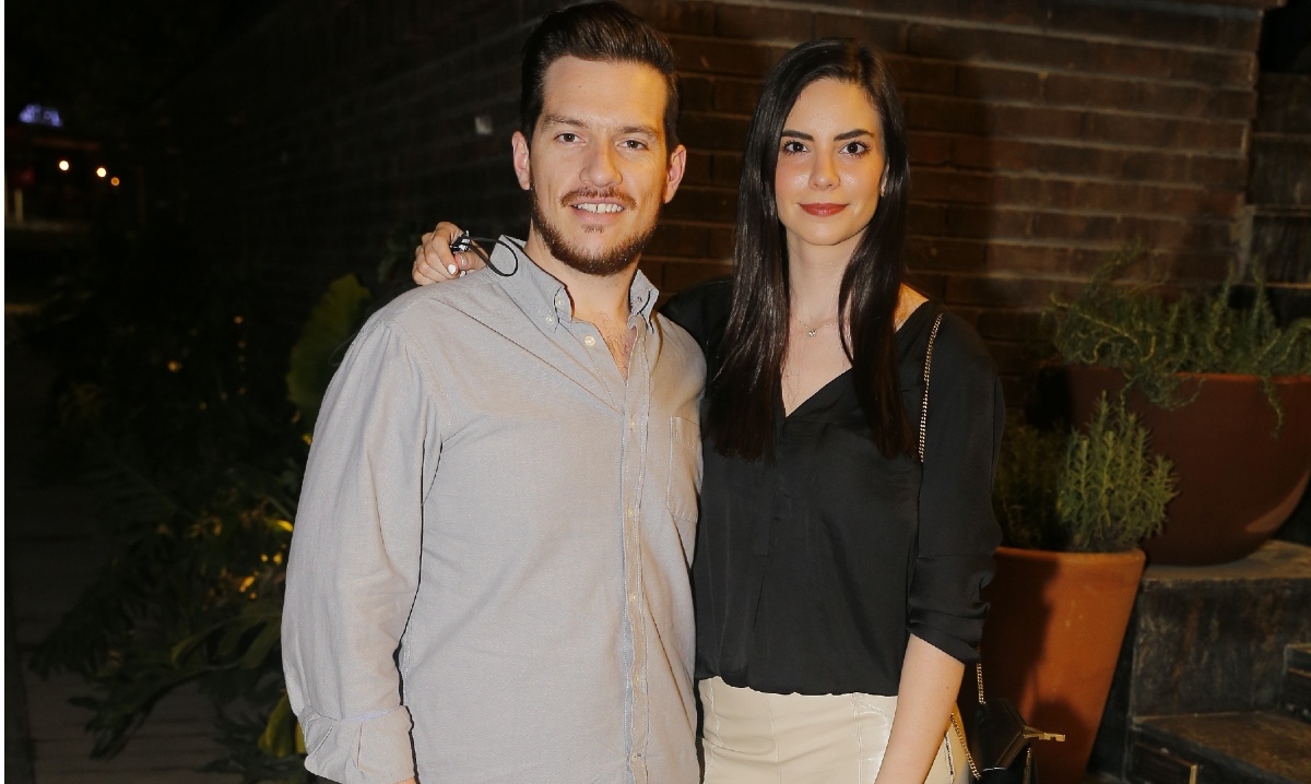 Gus Fernández y Mariana González / Foto: Daniel Saldívar
