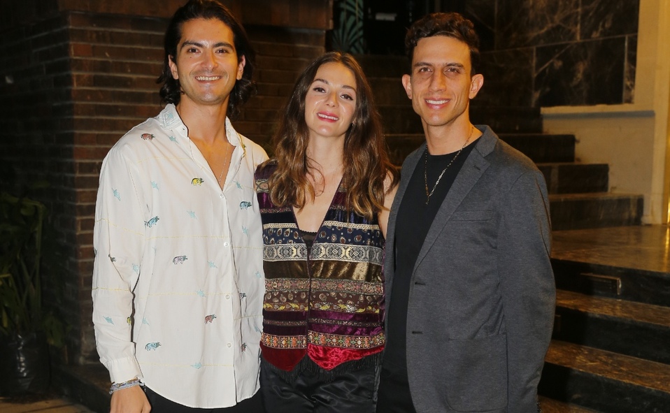 Arturo Ramírez, Michelle Sanz y Alfonso Lugo / Foto: Daniel Saldívar