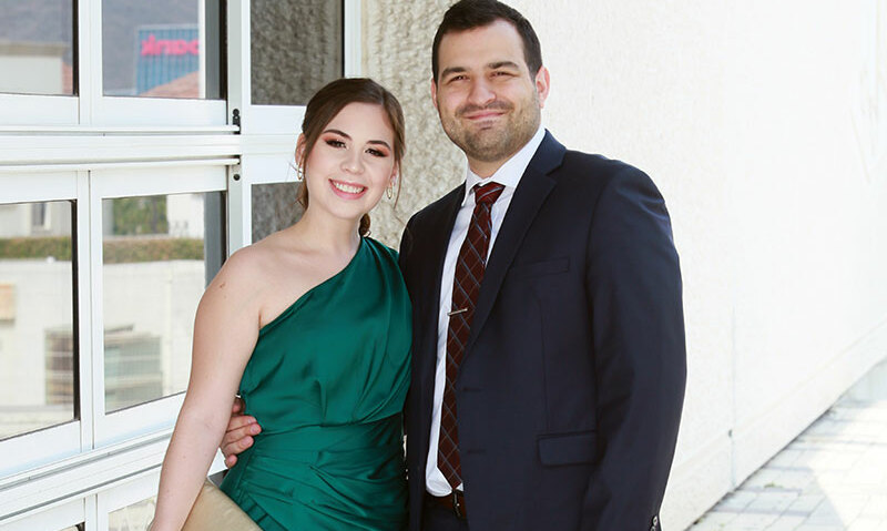 Karina Ortiz y Jaime Martínez
