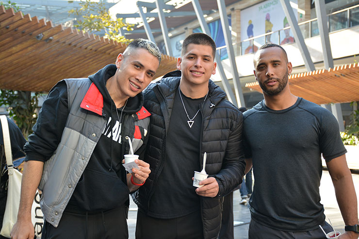 Rafael Alvarado, Carlos Badel y Jon Jon Montesino