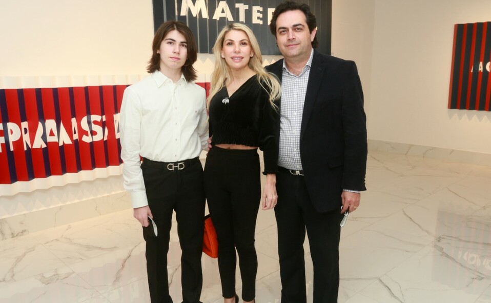 Rafael Selem, Roberta Barrera y Rafael Selem. FOTO: OMAR VALDEZ