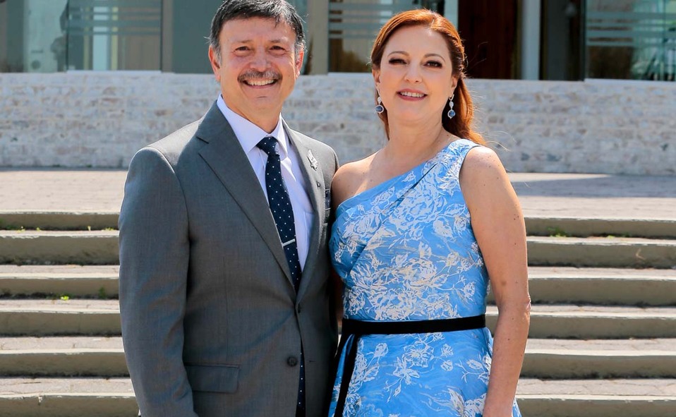 Sergio Salinas y Laura Judith Peña de Salinas  / Fotos: Daniel Saldívar