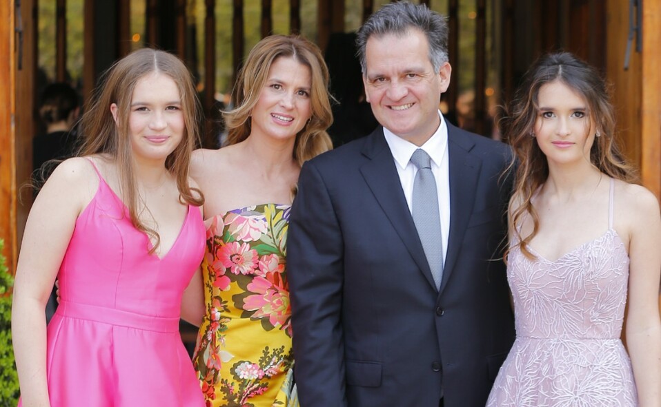 Isabella Rivas, Shannon Rivas, Jesús Rivas y  Andrea Rivas. FOTO: DANIEL SALDÍVAR