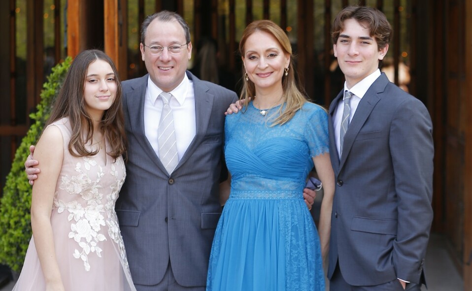 Lucía García, Andrés García, Adriana García y Andrés García. FOTO: DANIEL SALDÍVAR