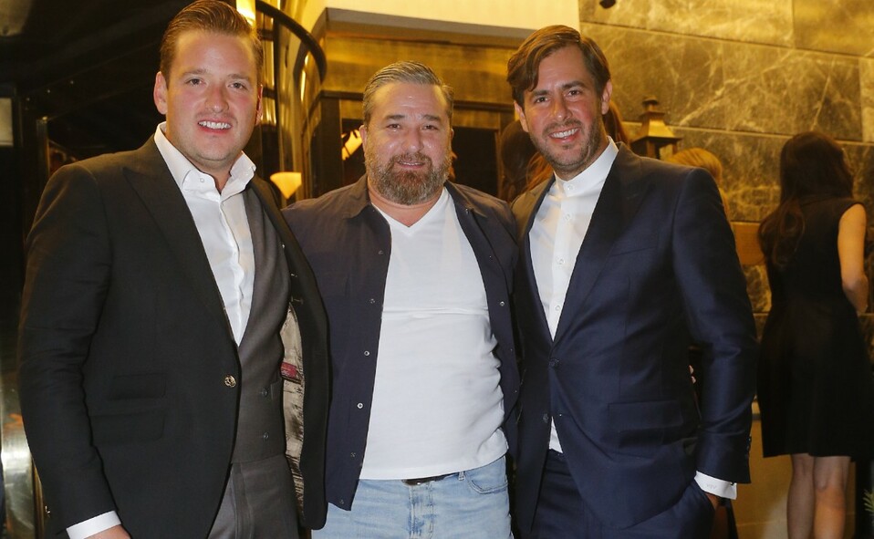 Alberto Martínez, Joaquín Díez y Víctor Setién. FOTO: DANIEL SALDÍVAR